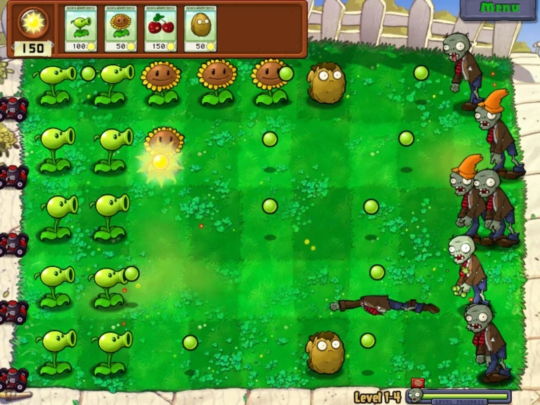 Plants Vs Zombies 1